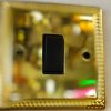 1G 2W switch Mirror Gold
