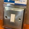 Bell Switch Satin Chrome